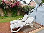 Terrasse - Süderstraße Whg. 06 – Landhaus - Top-Hundeurlaub