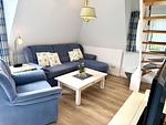 Wohnzimmer - Süderstraße Whg. 07 – Landhaus - Top-Hundeurlaub