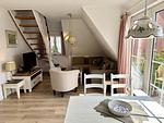 Wohnzimmer - Süderstraße Whg. 12 – Landhaus - Top-Hundeurlaub