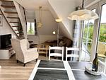 Wohnzimmer - Süderstraße Whg. 08 – Landhaus - Top-Hundeurlaub