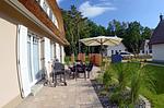 Terrasse - Heimathafen - Top-Hundeurlaub