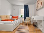Schlafzimmer - Poeler Küstenkoje - Top-Hundeurlaub