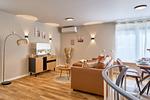 Wohnzimmer - White Coast Villa - Top-Hundeurlaub