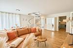 Wohnzimmer - White Coast Villa - Top-Hundeurlaub