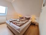 Schlafzimmer - Ferienwohnung Leuchtturm Norddeich - Top-Hundeurlaub