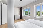 Schlafzimmer mit Doppelbett - Strandresidenzen Binz-Prora V0.1 - Top-Hundeurlaub