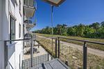 Balkon mit Gartenmöbeln - Strandresidenzen Binz-Prora V0.1 - Top-Hundeurlaub