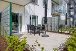 Terrasse mit Gartenmöbeln - Strandresidenzen Binz-Prora V0.1 - Top-Hundeurlaub
