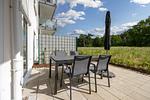 Terrasse mit Gartenmöbeln - Strandresidenzen Binz-Prora V0.1 - Top-Hundeurlaub