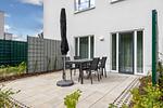 Terrasse mit Gartenmöbel - Strandresidenzen Binz-Prora V0.3 - Top-Hundeurlaub