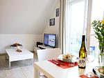 Wohnzimmer - Dünengrund 3, Whg. 6 - Top-Hundeurlaub