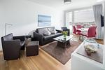 Wohnzimmer - Nordseeblick Whg. 56 - Top-Hundeurlaub