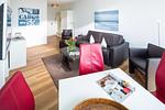 Wohnzimmer - Nordseeblick Whg. 56 - Top-Hundeurlaub