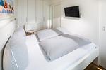 Schlafzimmer - Nordseeblick Whg. 56 - Top-Hundeurlaub