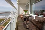 Balkon - Nordseeblick Whg. 56 - Top-Hundeurlaub