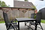 Terrasse - Küstenkoje - Top-Hundeurlaub