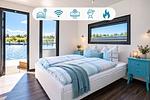 Schlafzimmer - Floatinghouse LP16 - Top-Hundeurlaub