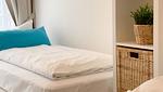 Bett - FeWo C1.1 - Top-Hundeurlaub