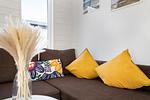 Wohnzimmer - Ferienhaus "Passat" (11) - Top-Hundeurlaub