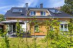 Außenansicht eines modernen Ferienhauses - Windlooper 1 - Top-Hundeurlaub