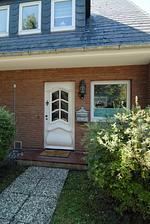 Fassade / Eingang - Ferienhaus Westhüs - Top-Hundeurlaub