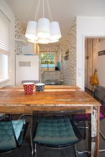 Wohnzimmer - Ferienhaus Westhüs - Top-Hundeurlaub