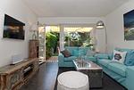 Wohnzimmer - Ferienhaus Westhüs - Top-Hundeurlaub