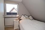 Schlafzimmer - Ferienhaus Westhüs - Top-Hundeurlaub