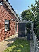 Terrasse - Birkenhain Apartment 1 - Lastering Ferienhäuser & Apartments - Top-Hundeurlaub
