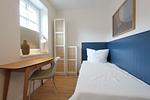 Schlafzimmer - Hamburger Str. 12c: Holsteiner Cox - Top-Hundeurlaub
