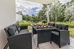 Terrasse - Ferienwohnung Labiland am Haff mit Terrasse und Haffblick - Top-Hundeurlaub