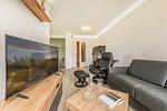 Wohnzimmer - Ferienwohnung Labiland am Haff mit Terrasse und Haffblick - Top-Hundeurlaub