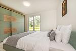 Schlafzimmer - Ferienwohnung Labiland am Haff mit Terrasse und Haffblick - Top-Hundeurlaub