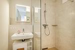 Badezimmer - Ferienwohnung Labiland am Haff mit Terrasse und Haffblick - Top-Hundeurlaub