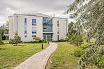 Fassade / Eingang - Ferienwohnung Labiland am Haff mit Terrasse und Haffblick - Top-Hundeurlaub