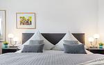 Schlafzimmer - Ferienwohnung Nautilus, App. 35 Olpenitz - Top-Hundeurlaub