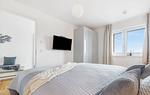 Schlafzimmer - Ferienwohnung Nautilus, App. 35 Olpenitz - Top-Hundeurlaub