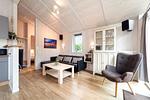 Blick zum Wohnbereich - Ferienhaus 02d - Top-Hundeurlaub