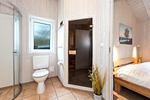 Badezimmer mit Sauna - Ferienhaus 02d - Top-Hundeurlaub