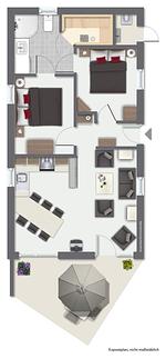Grundriss - Ferienhaus 02d - Top-Hundeurlaub