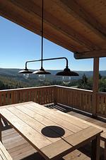 Balkon - Romantikhütte Rothaarsteig - Top-Hundeurlaub