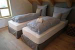 Schlafzimmer - Romantikhütte Rothaarsteig - Top-Hundeurlaub