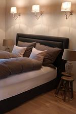 Schlafzimmer - Romantikhütte Rothaarsteig - Top-Hundeurlaub