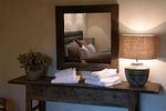 Schlafzimmer - Romantikhütte Rothaarsteig - Top-Hundeurlaub