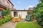 Terrasse - Ferienwohnung Lilith Büsum - Top-Hundeurlaub
