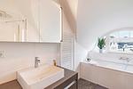 Badezimmer - Ferienhaus Baltic Huus mit Sauna, Kamin und Sonnenterrasse - Top-Hundeurlaub
