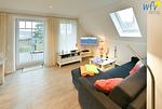Wohnzimmer - Ferienwohnung Sonnendeck - Top-Hundeurlaub