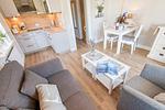 Wohnzimmer - Haus Norderstrasse 61, Whg. 6 - Top-Hundeurlaub