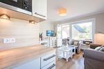 Küche / Küchenzeile - Haus Norderstrasse 61, Whg. 6 - Top-Hundeurlaub