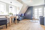 Wohnzimmer - Villa Maybach, Whg. 7 Blauer Salon - Top-Hundeurlaub
